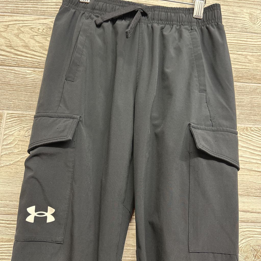 Woven Cargo Drawstring Joggers 8