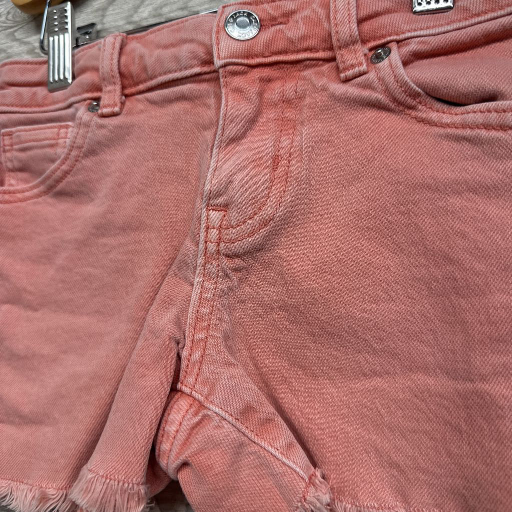 Denim Shorts Frayed 6-7