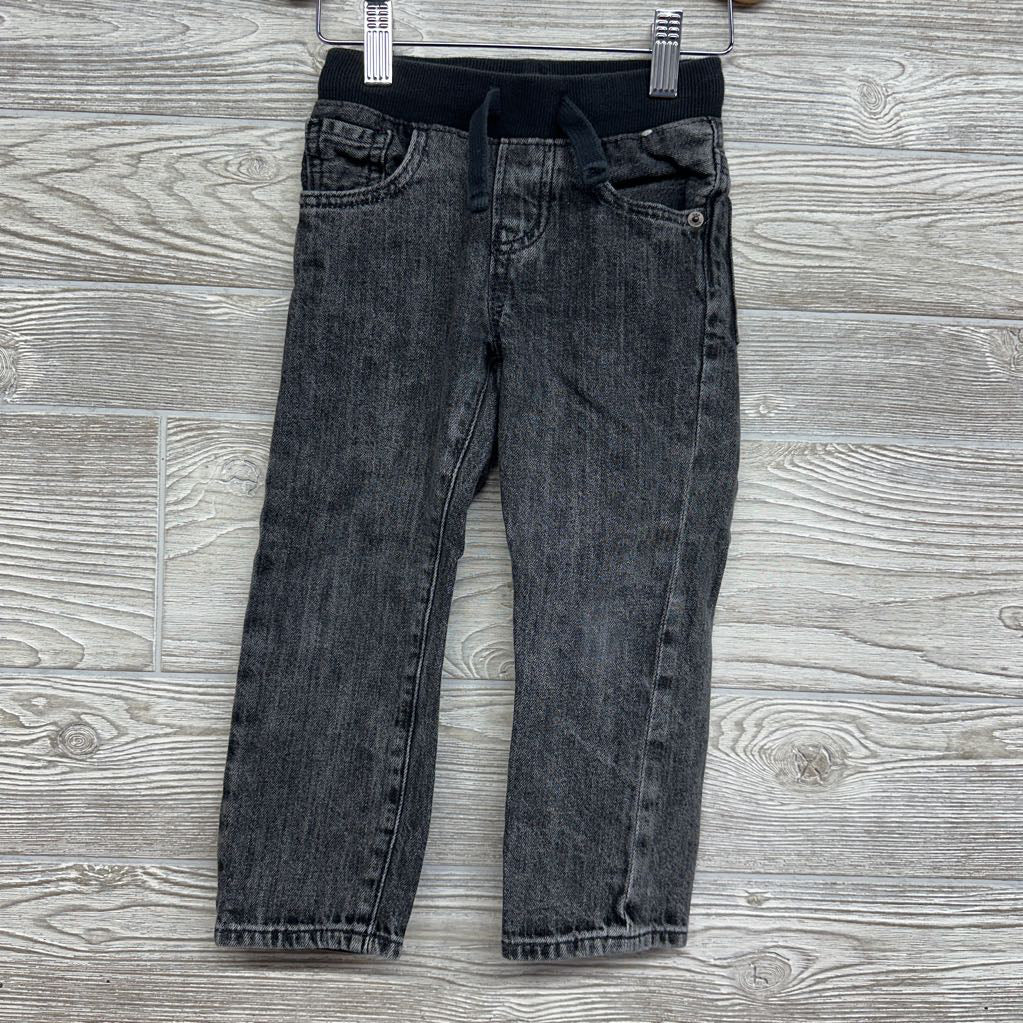 Pull On Drawstring Slim Jeans 4