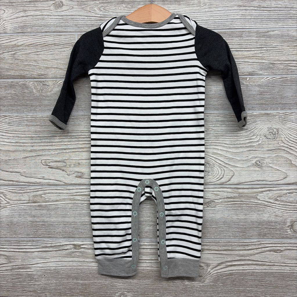 LS Outfit Stripes 6-9M