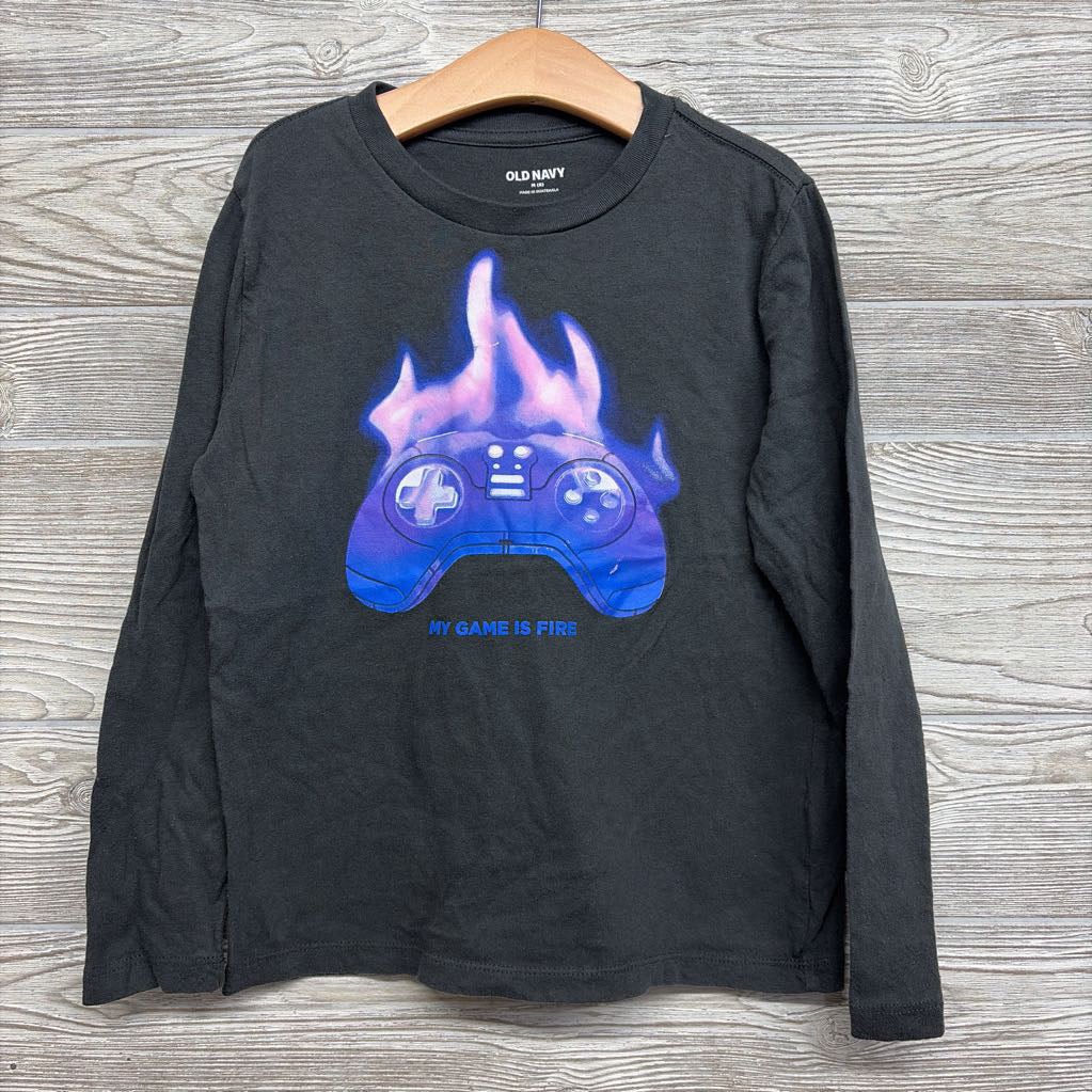 LS Shirt My Game Is Fire 8