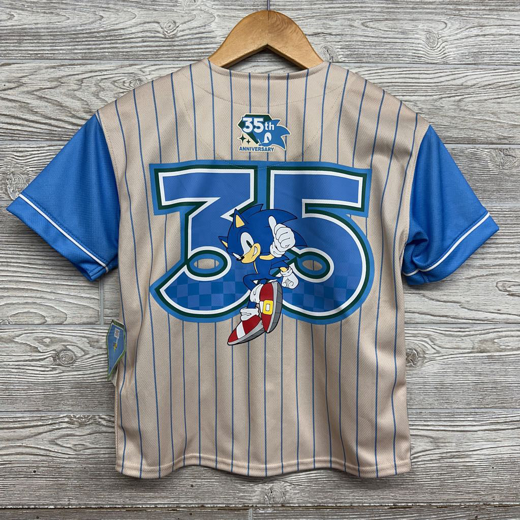NEW #35 Sonic Baseball Jersey 8