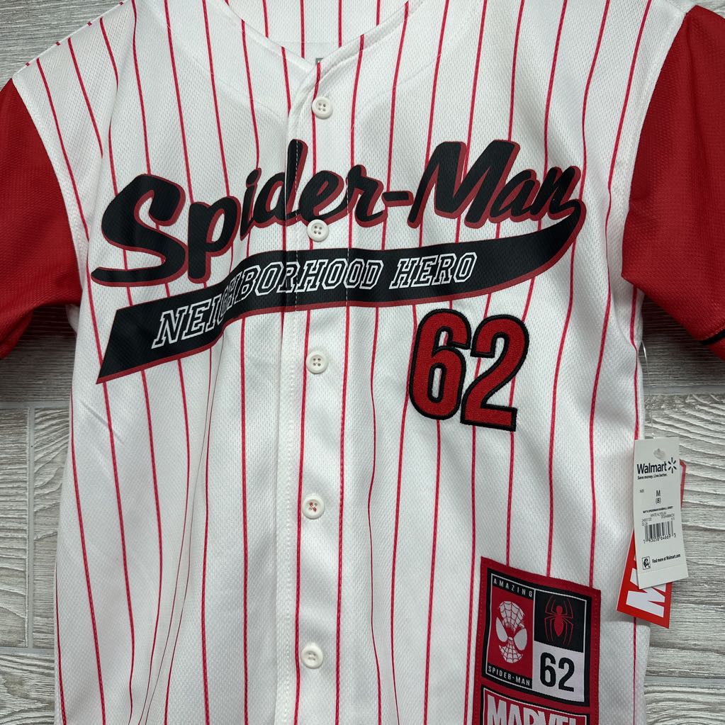 NEW #62 Spider-man Baseball Jersey 8