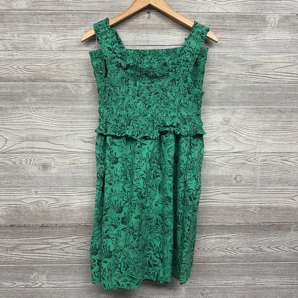 Smocked Tank Top & High Waist Skirt Flowers Large
