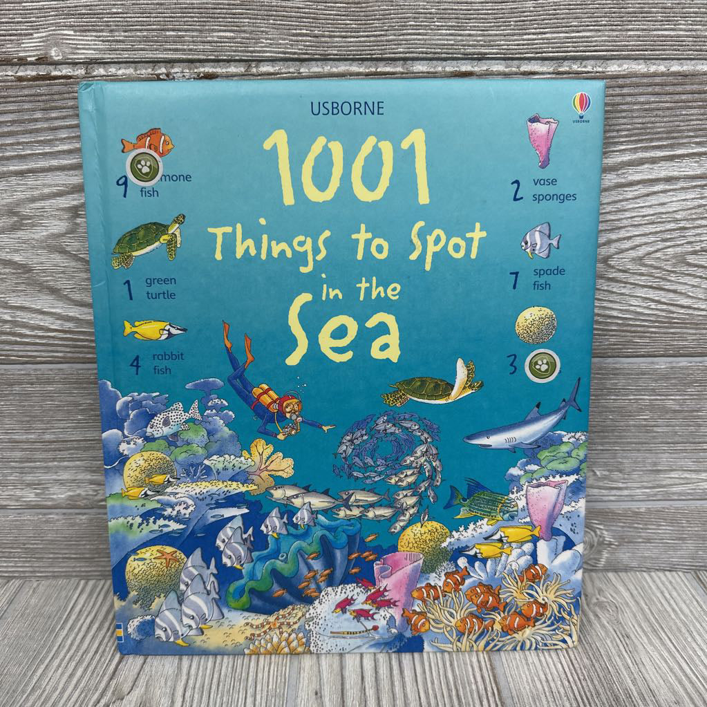 Usborne 1001 Things To Spot In The Sea