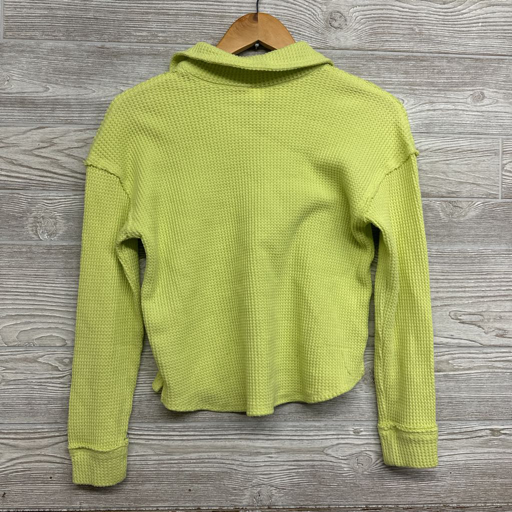 Waffle Knit Shirt W/ Collar 14