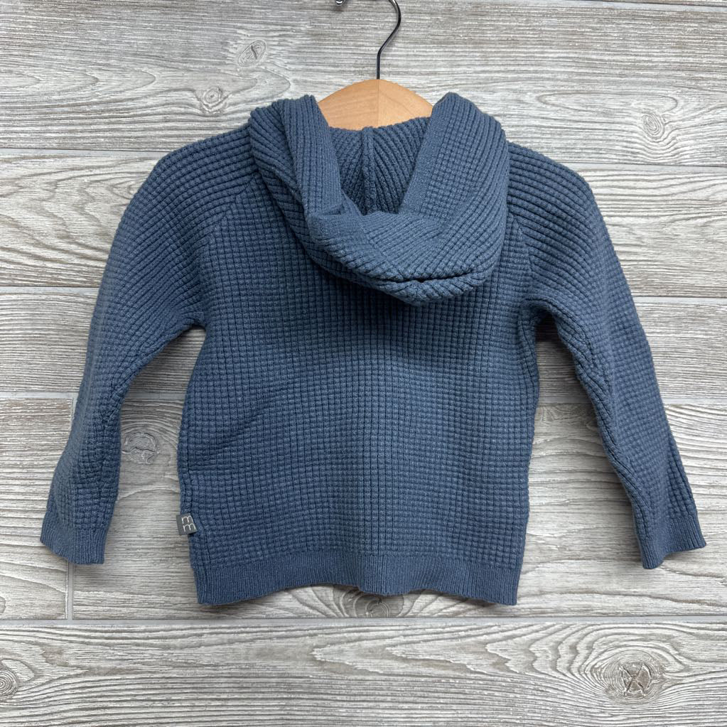 Waffle Knit Hood Shirt 2t