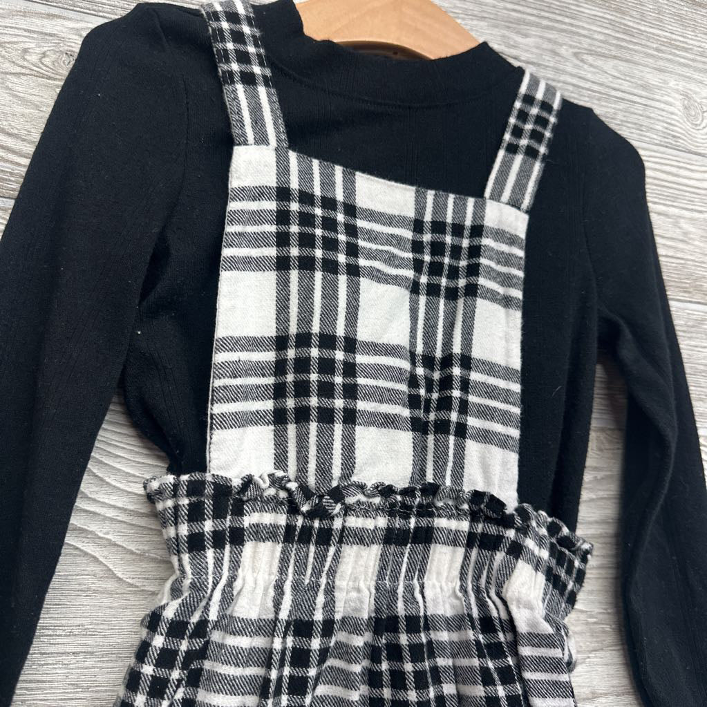 Plaid Jumper & Shirt 3t