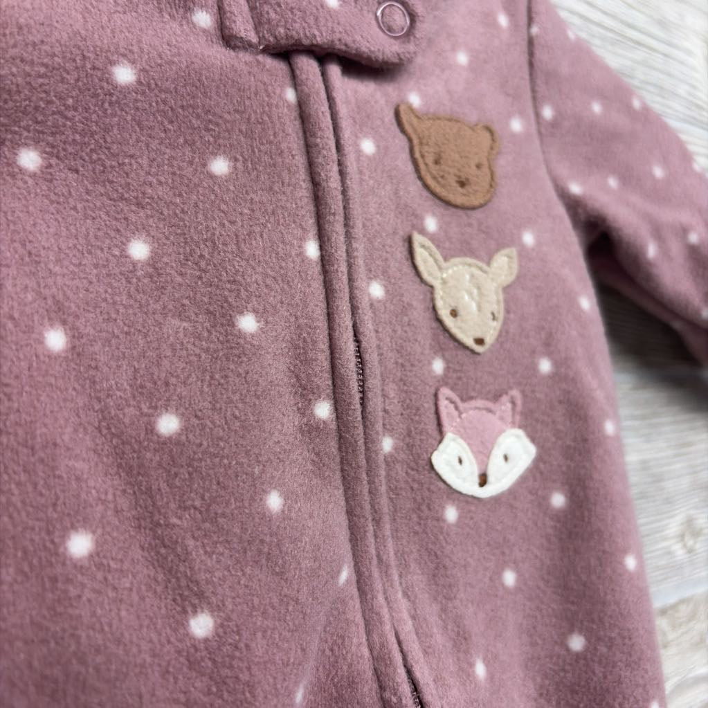 Blanket Sleeper Bear, Deer, Racoon NB