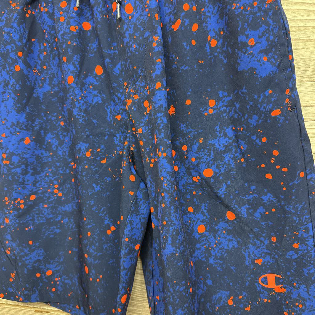 Woven Drawstring Shorts Paint Splatter 14-16