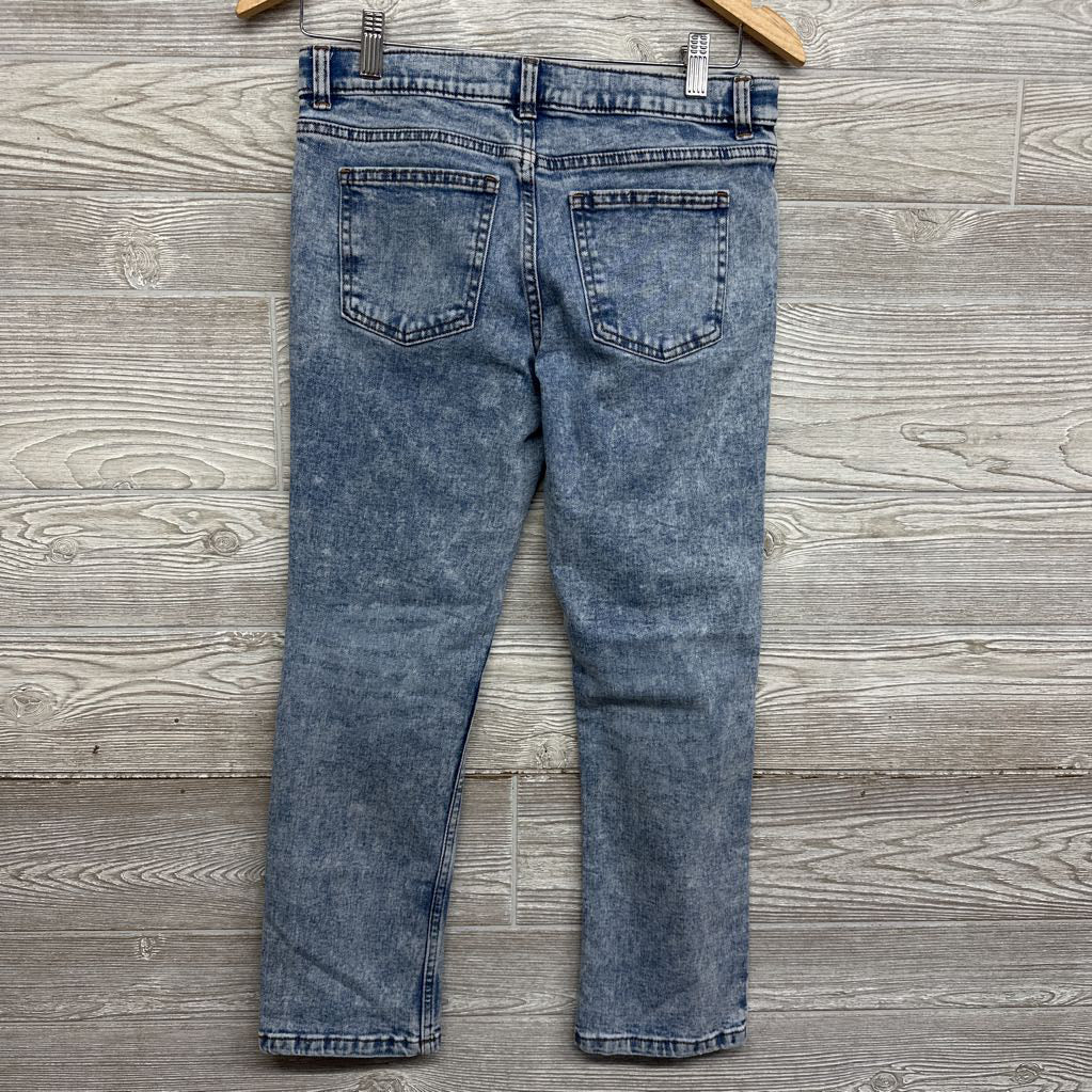 Straight Jeans Acid Washed 10 Husky
