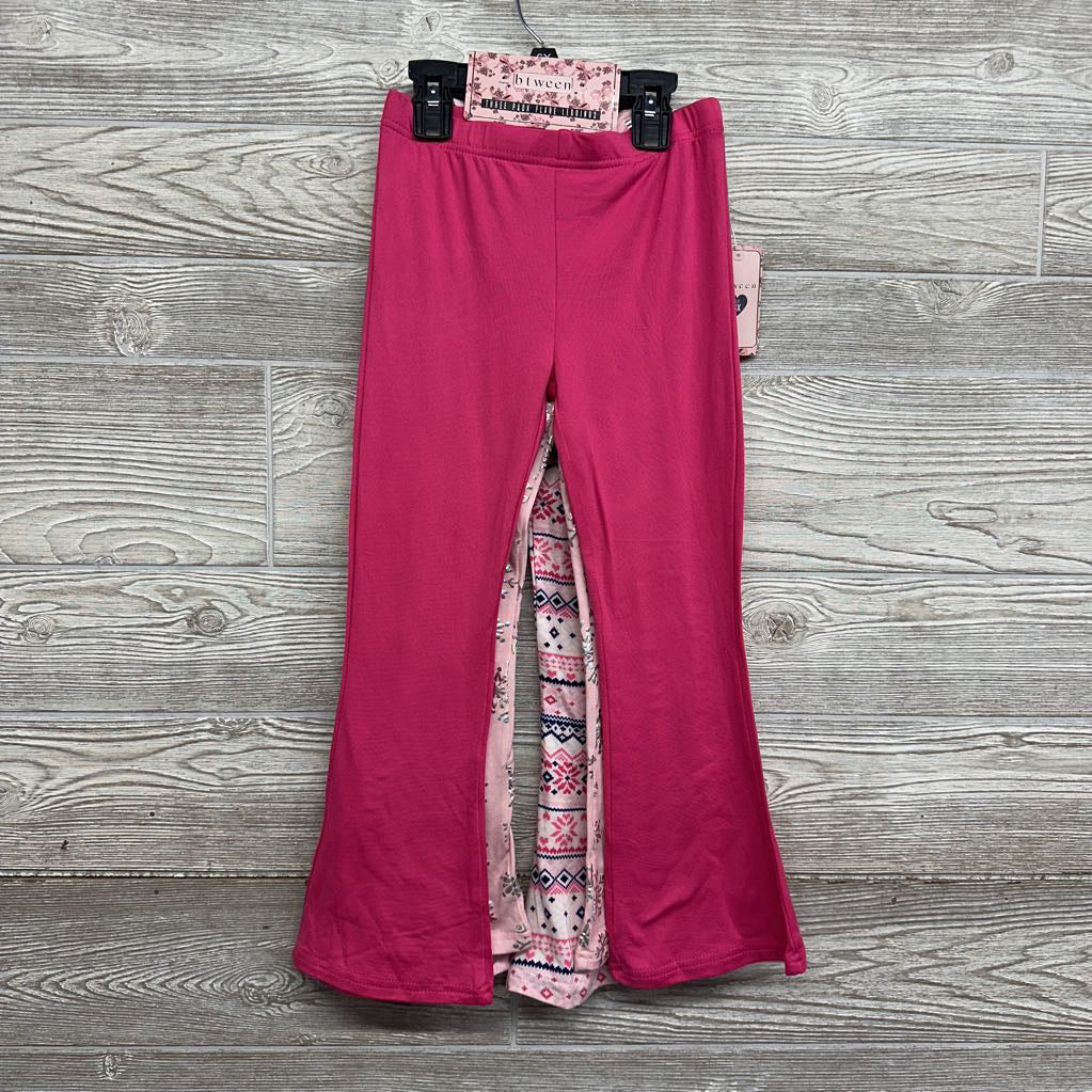 NEW 3 Pk Pants Leggings Printed 6X