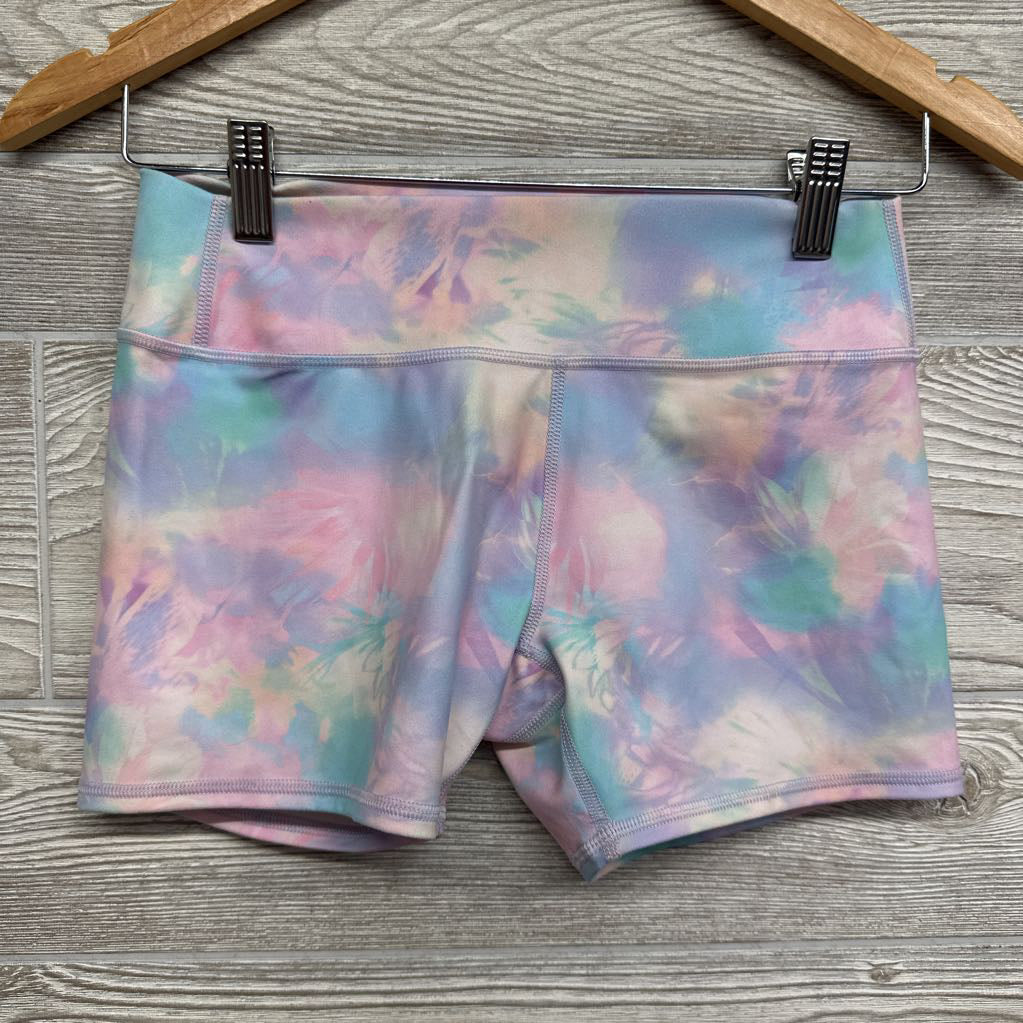 High Rise Active Tumble Shorts Tie Dye 14