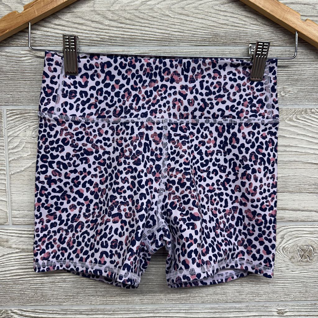High Rise Active Tumble Shorts Animal Print 10-12