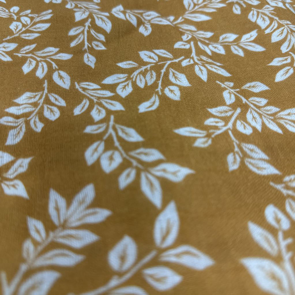 Muslin Blanket Leaves