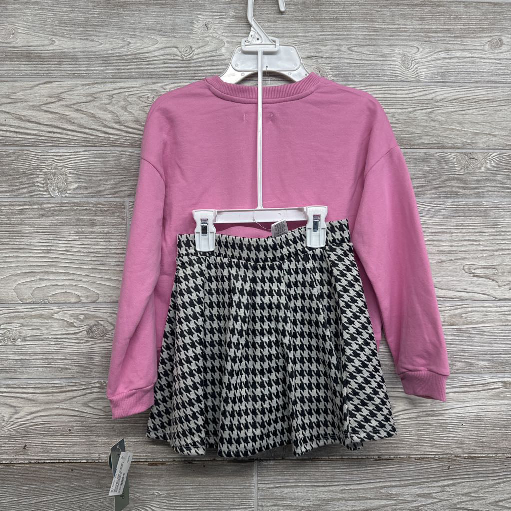 NEW Crewneck Ciao & Houndstooth Skort 6