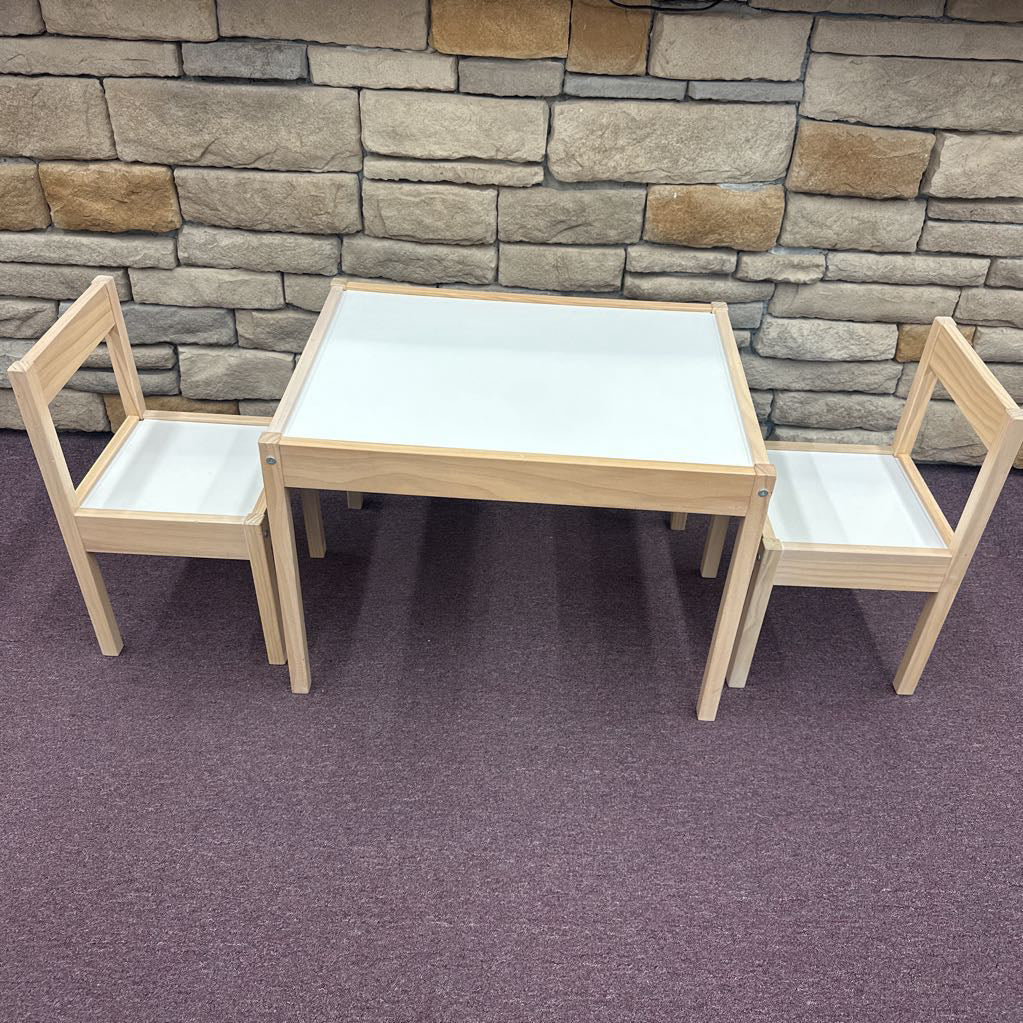 Dry Erase Table & 2 Chairs