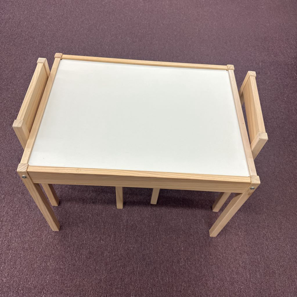 Dry Erase Table & 2 Chairs