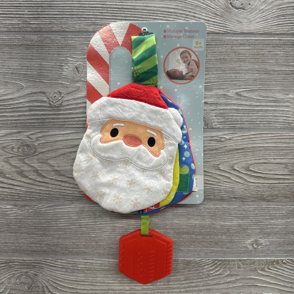 NEW Crinkle Attachment Book Santa Clause