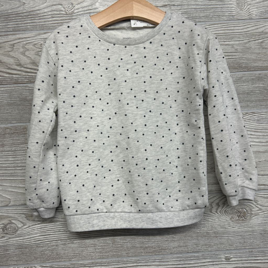 Crewneck & French Terry Joggers Dots 4T