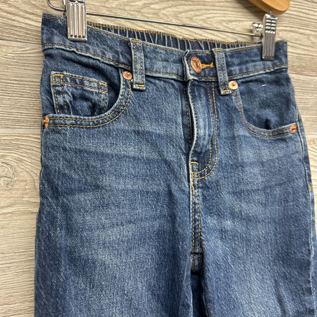 High Rise Straight Jeans 4