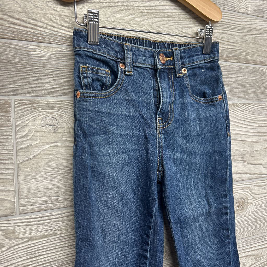 High Rise Straight Jeans 4