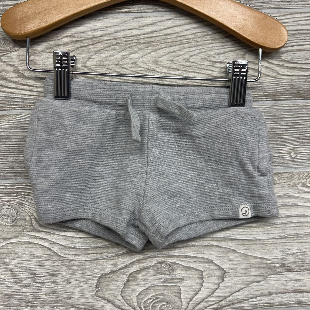 Ribbed Drawstring Shorts 9M