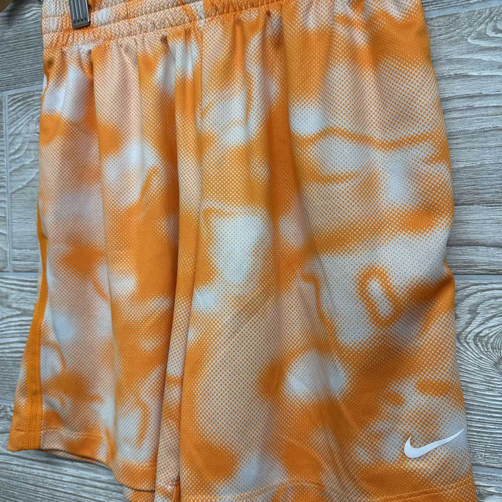 Active Dri-Fit Shorts Printed Side Stripes 10-12