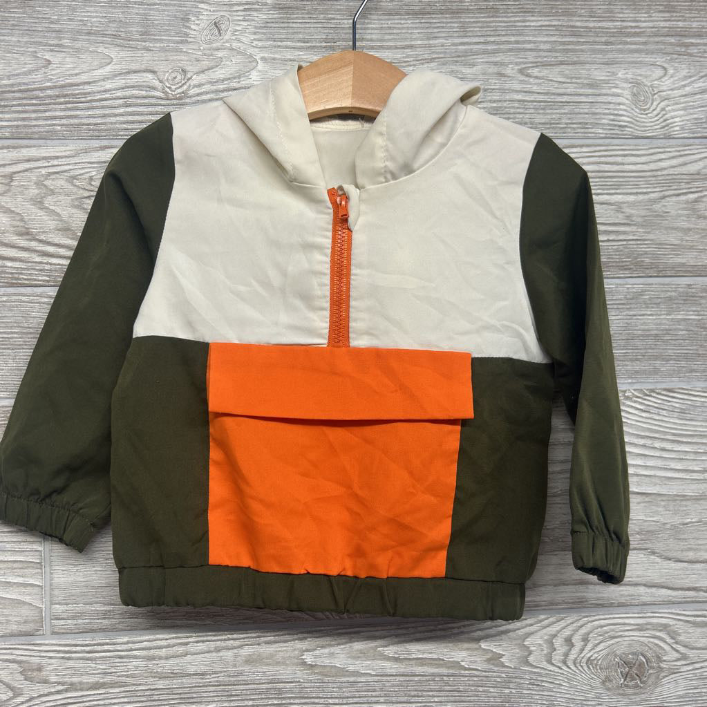 1/4 Zip Pullover W/ Hood & Joggers 18-24M