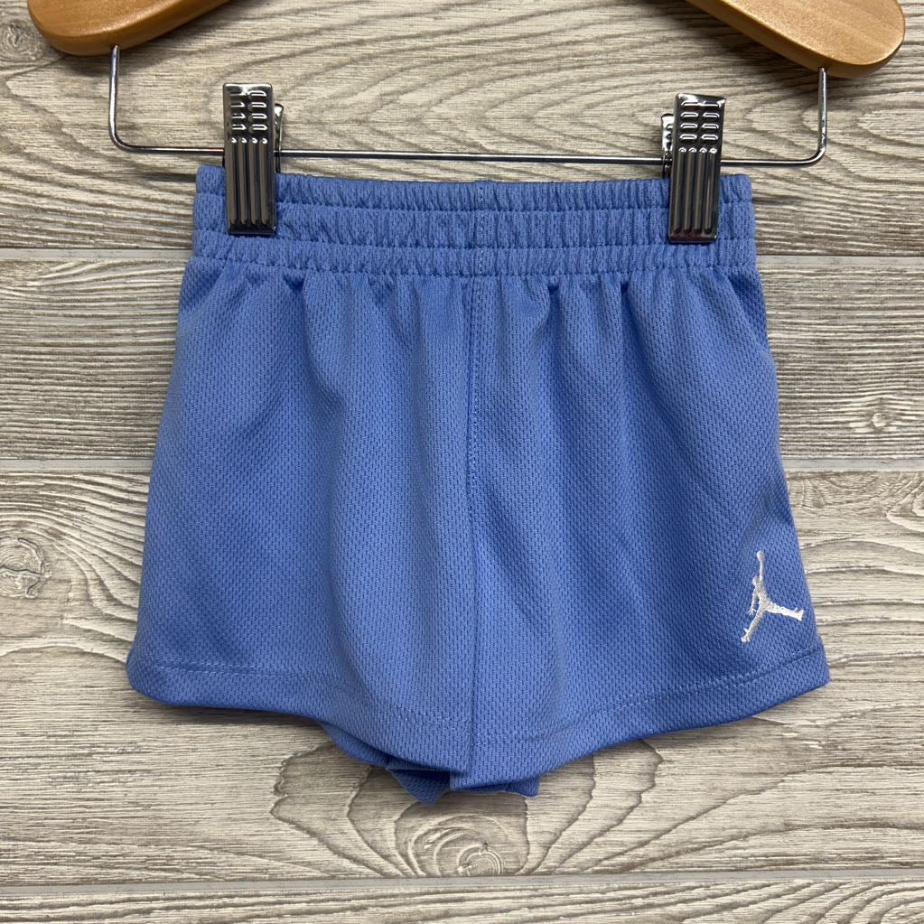 Twofer Jersey Shirt Pixel Logo & Mesh Active Shorts 12M