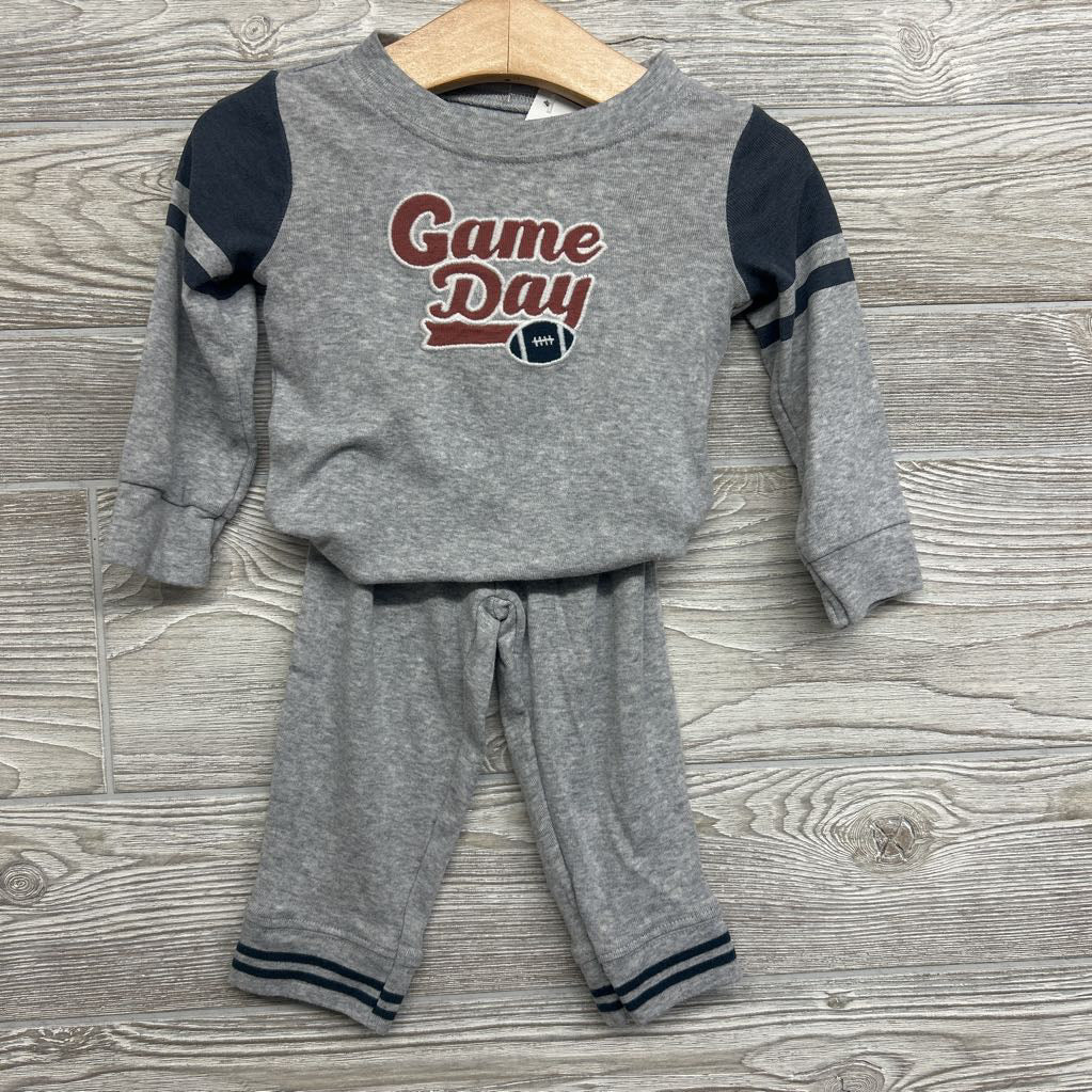 LS Bodysuit Game Day & Pants 12M
