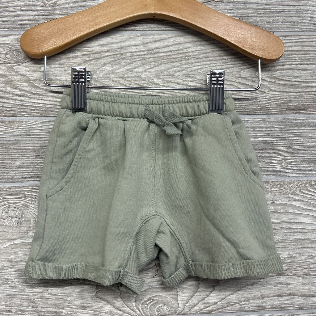 Shirt Santorini Raw Trim & French Terry Drawstring Shorts 3-6M