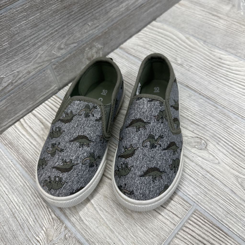 Damon Slip On Shoes Dinosaurs 10c