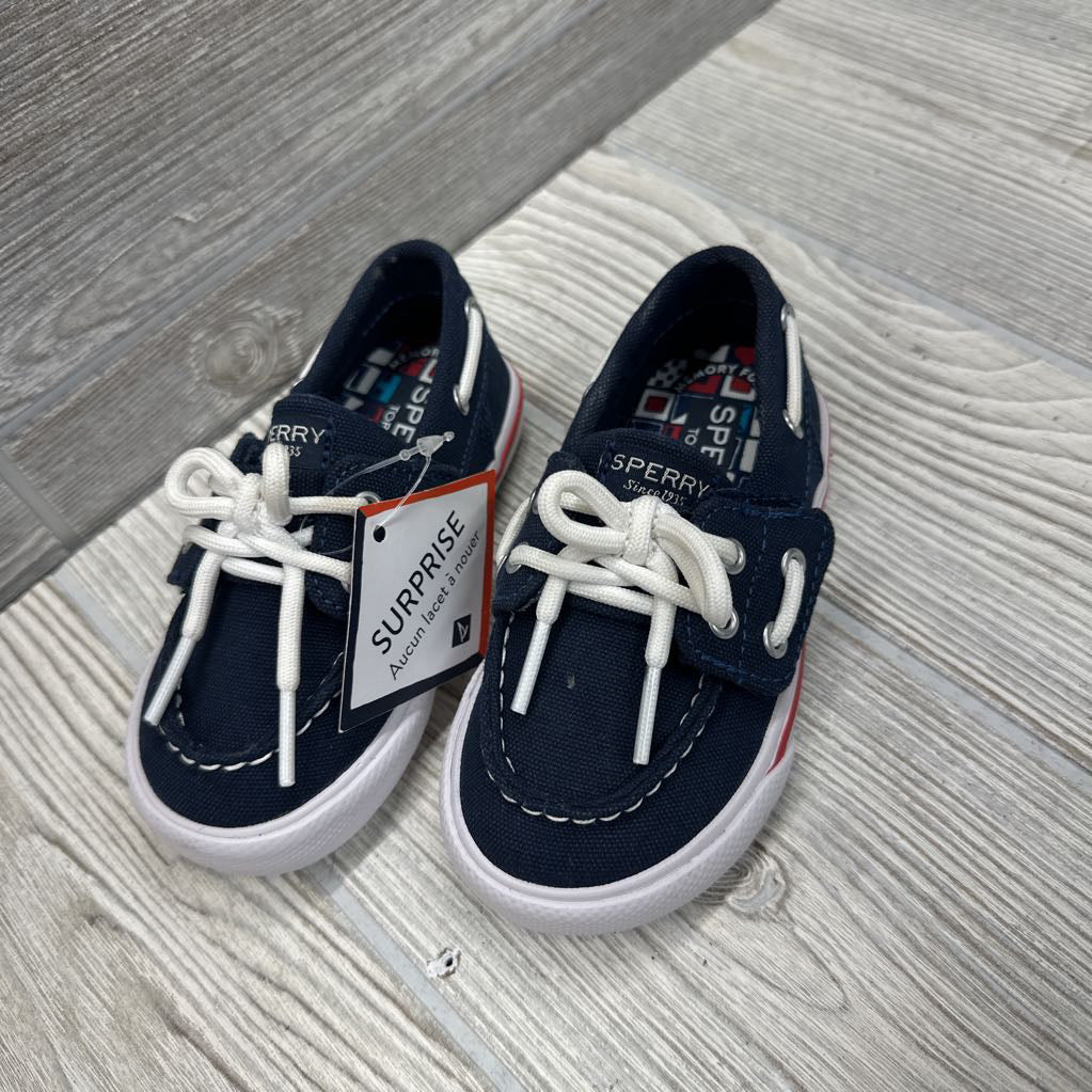 NEW Bahama Velcro Boat Shoes 6.5c