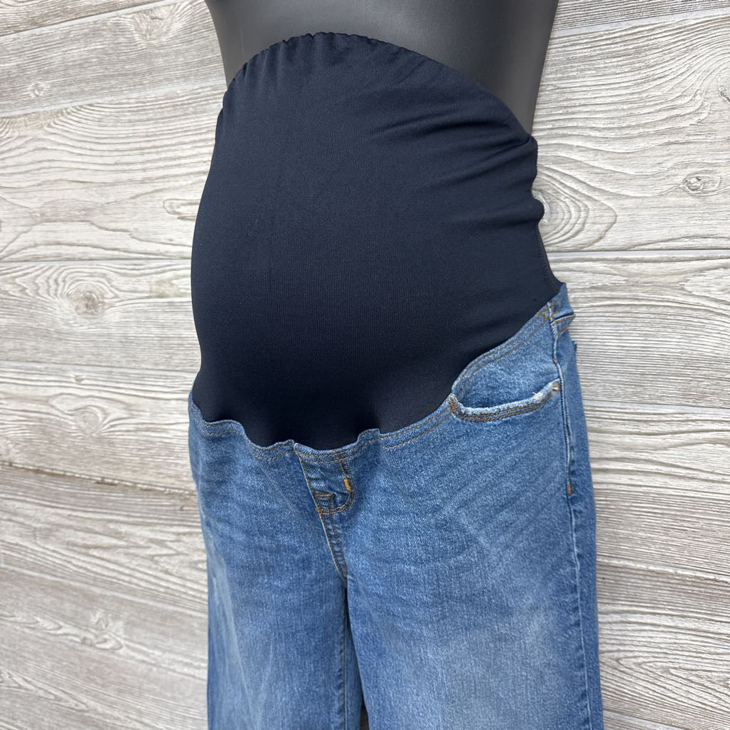 Full Panel 90's Straight Distressed Jeans 2/XS