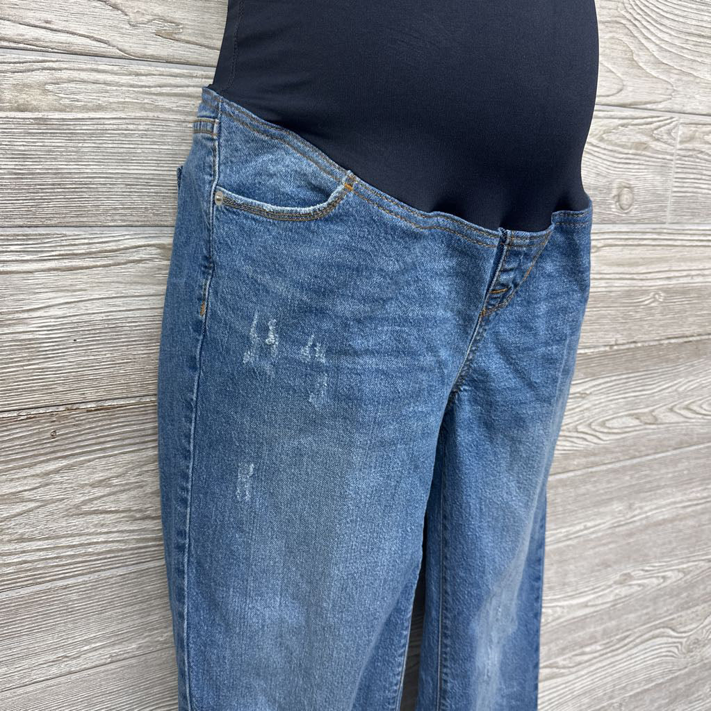 Full Panel 90's Straight Distressed Jeans 2/XS