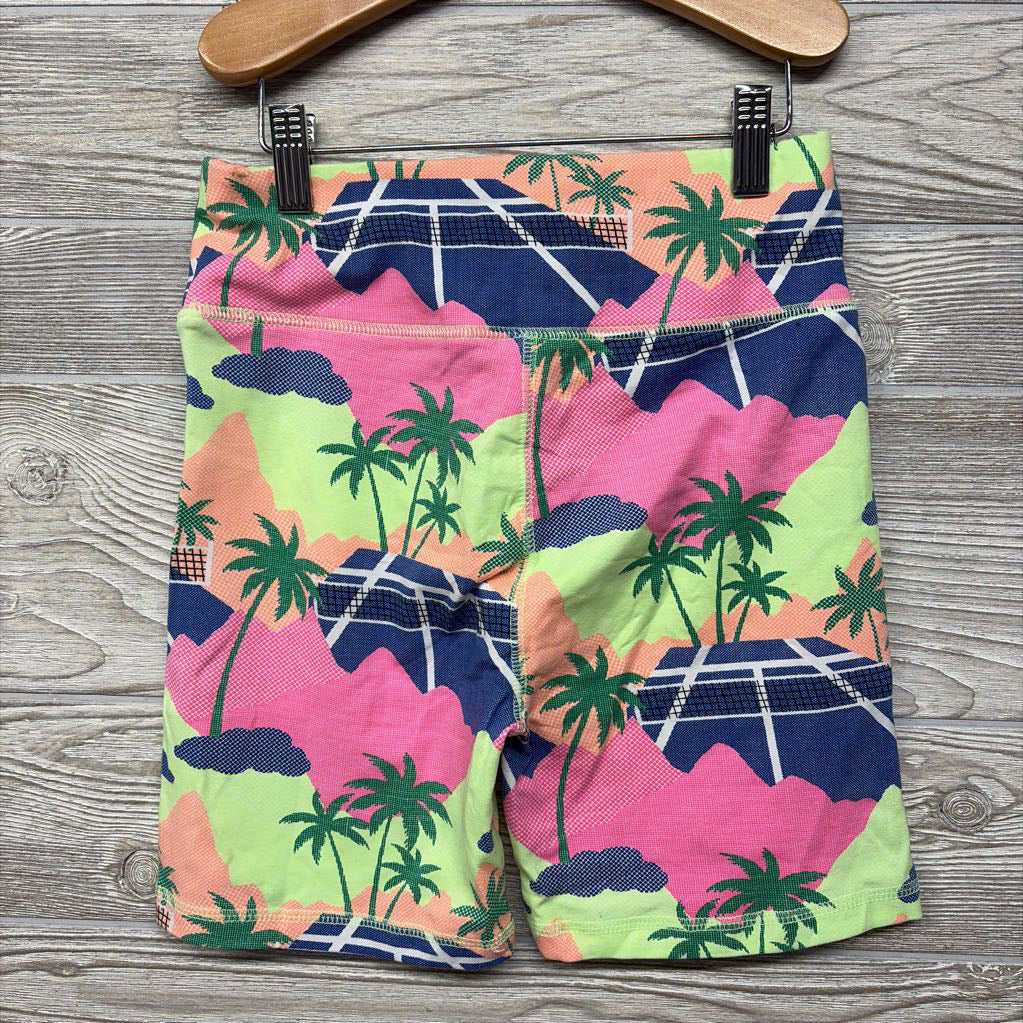 Bike Shorts Palm Trees Tennis Courts 12-14
