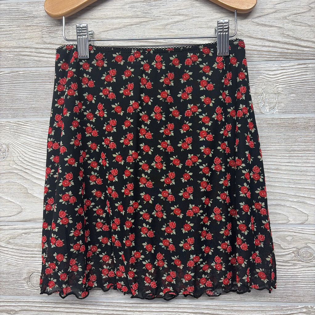 Layered Slip Skirt Flowers Lettuce Trim Flowers 8