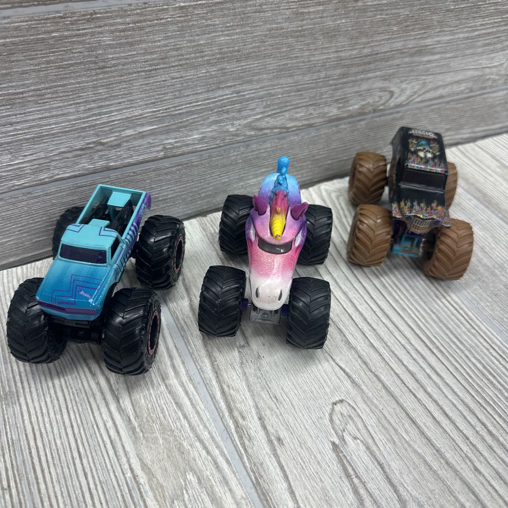 3 Pk Monster Trucks