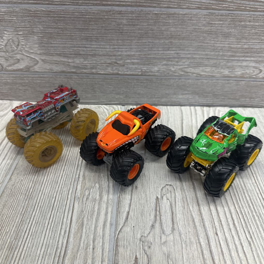3 Pk Monster Trucks