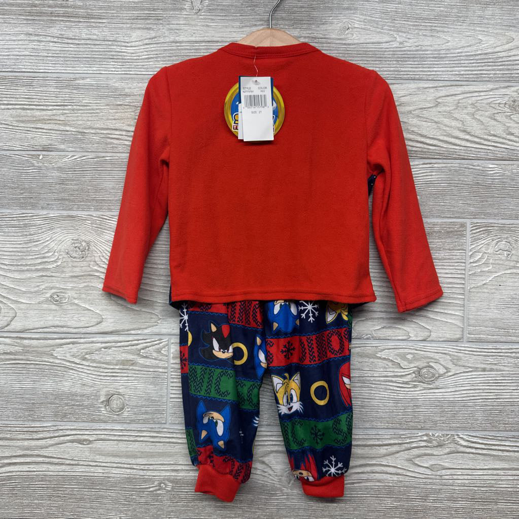 NEW 2 Pc LS PJs Nordic Snowflakes 2T