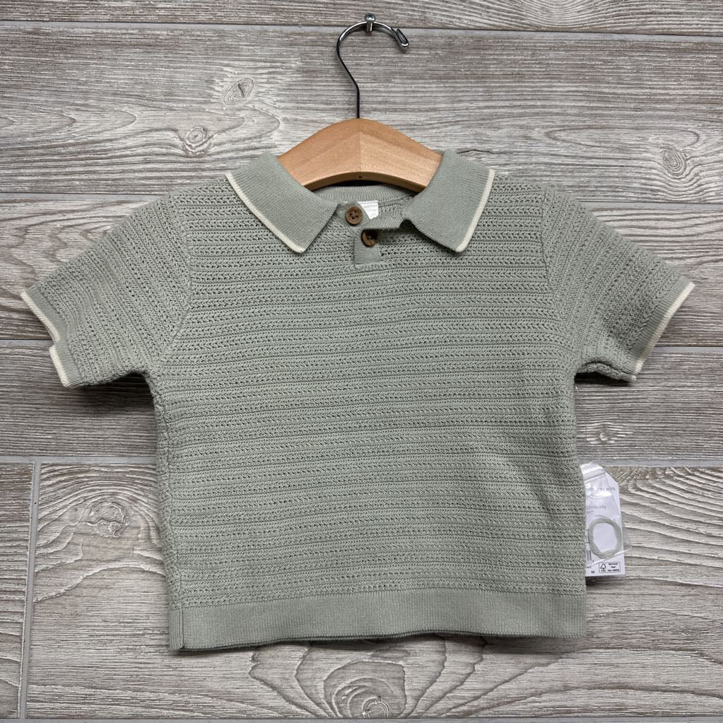 NEW Knit Polo Shirt 9M