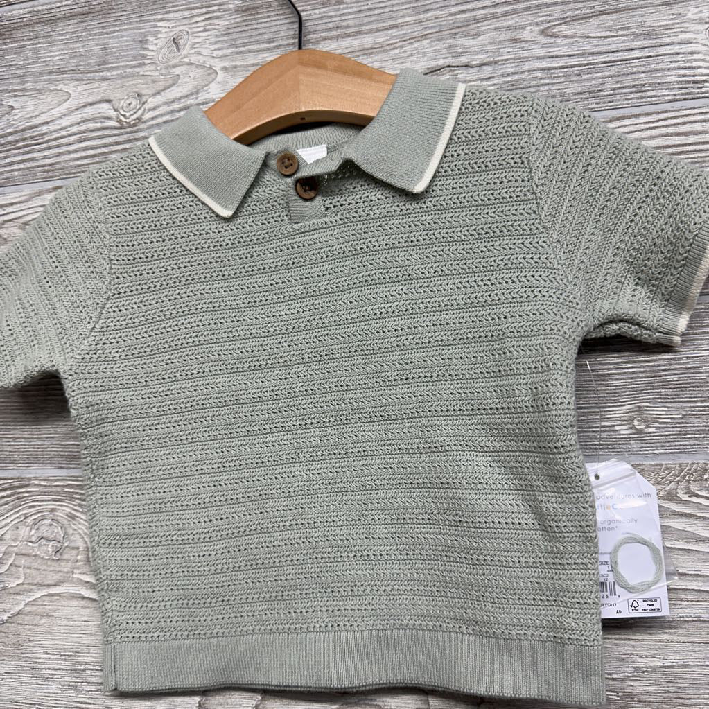 NEW Knit Polo Shirt 9M