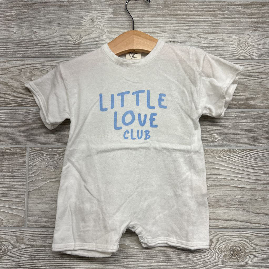 Oversized Knit Shorty Romper Little Love Club 3-6M