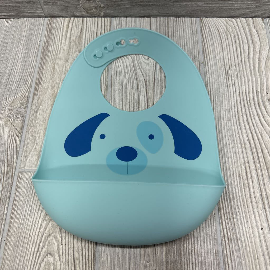 Silicone Pocket Bib Dog
