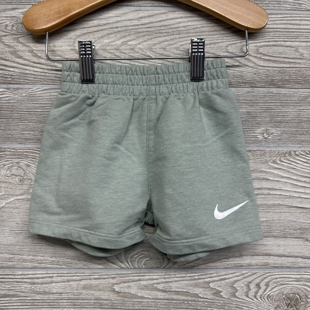 2 Pk Bodysuits Swoosh Stripes & French Terry Shorts 12M