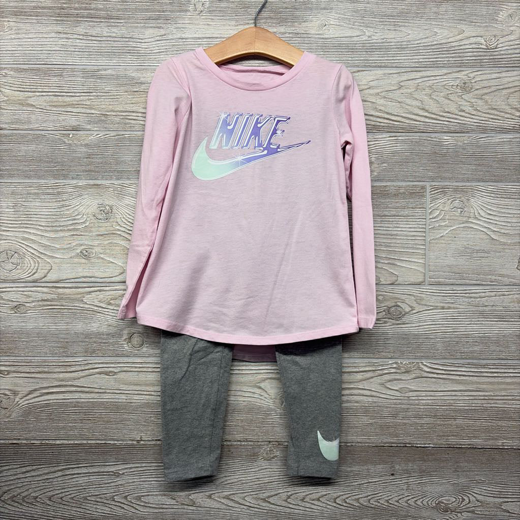 LS Shirt & Leggings Swoosh 6