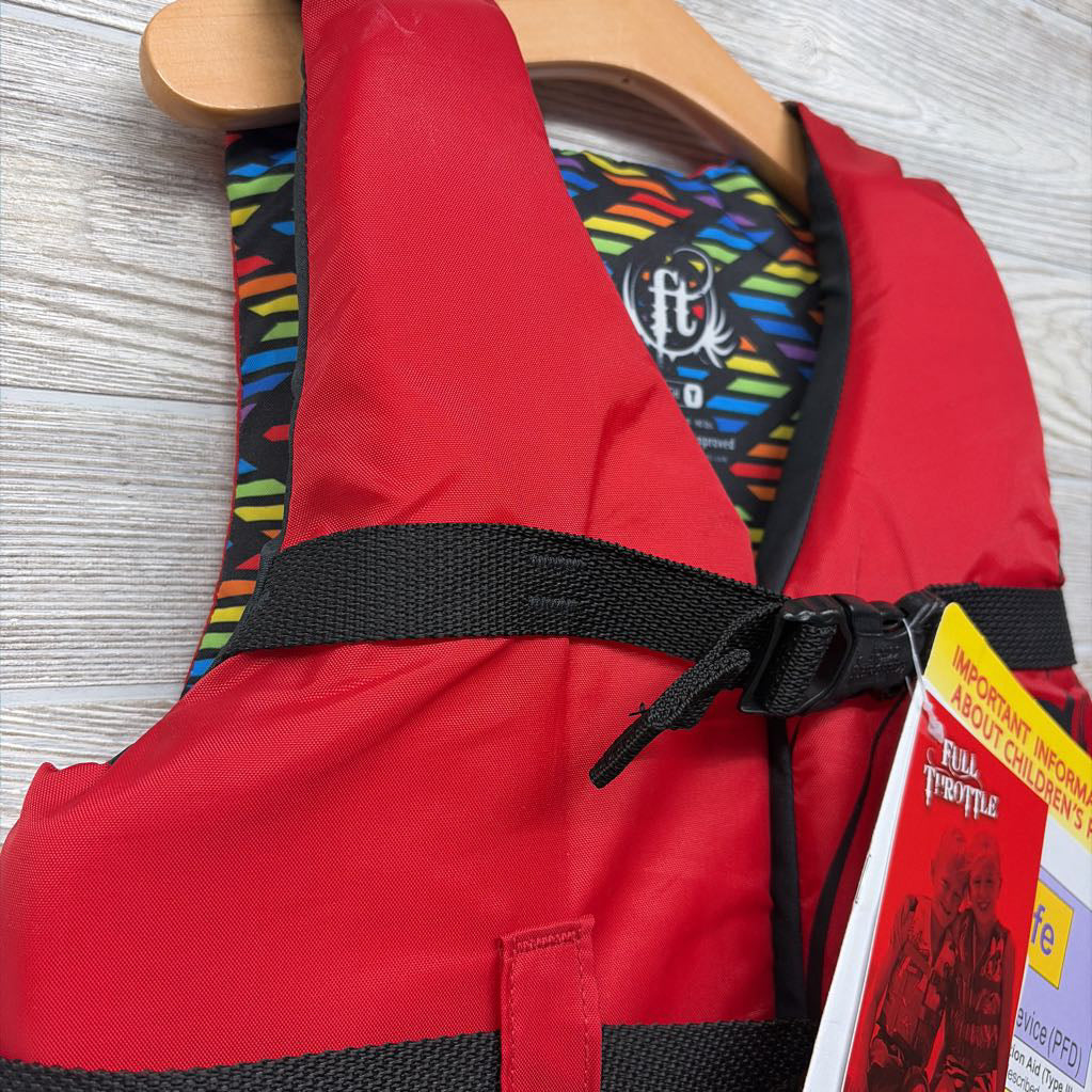 NEW Traditional Ski Life Vest 50-90 Lbs