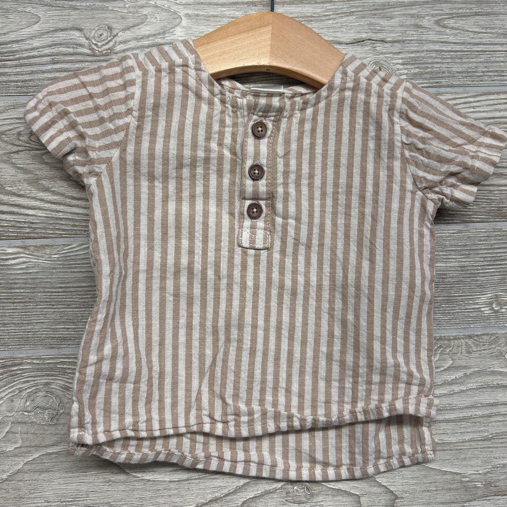 Henley Shirt & Shorts Stripes 3M