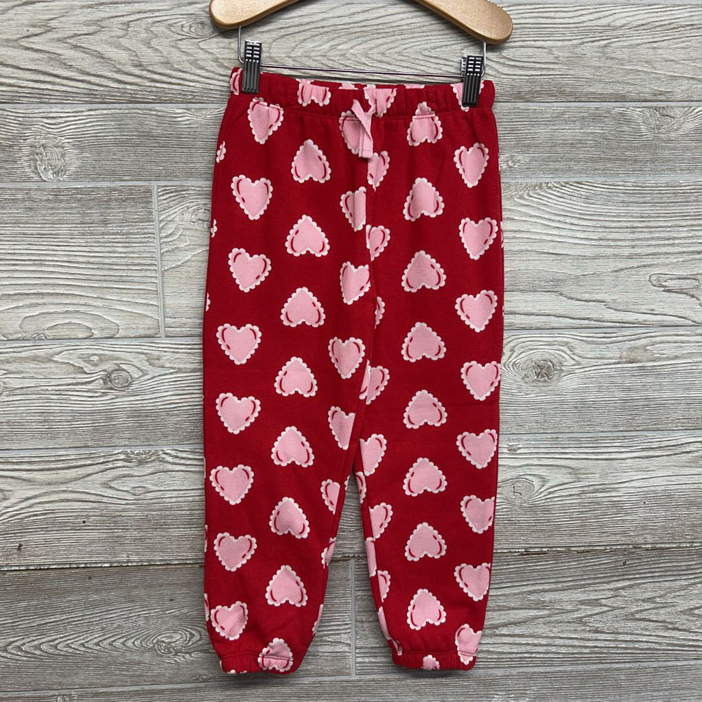 NEW Crewneck & Jogger Sweatpants Hearts 5T